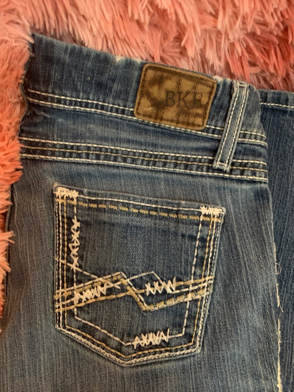 SALE! BKE Stella Embroidered Jeans - Long Flare - Picture 2 of 4